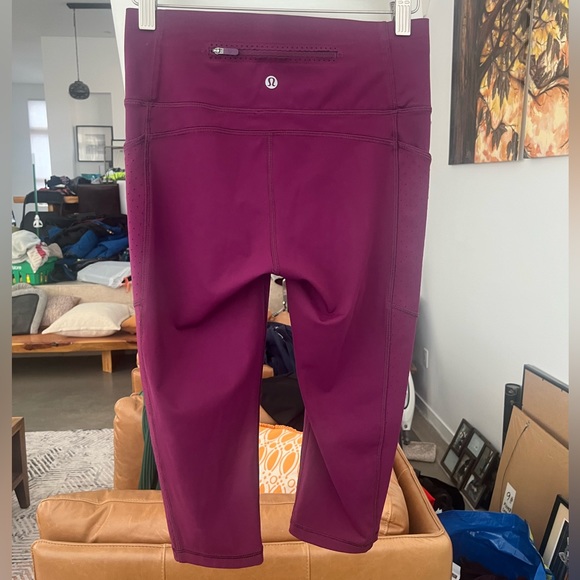 Lululemon Mind Over Miles Crop - Picture 6 of 7